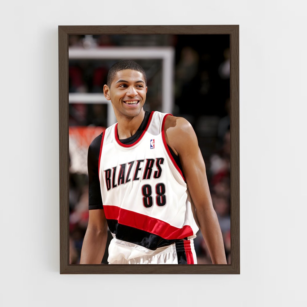 Poster Nicolas de batum – affiche Basketball (vue 5)